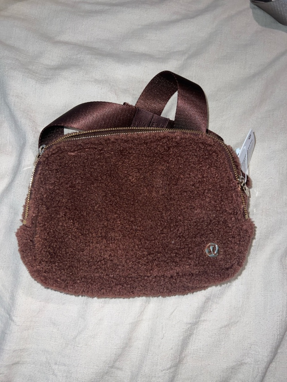 lululemon athletica Brown Sherpa Everywhere Belt Bag